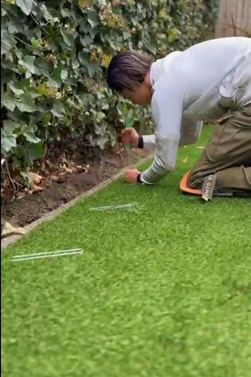 kunstgras gelegd in sint oedelrode